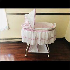 bassinet for a baby girl